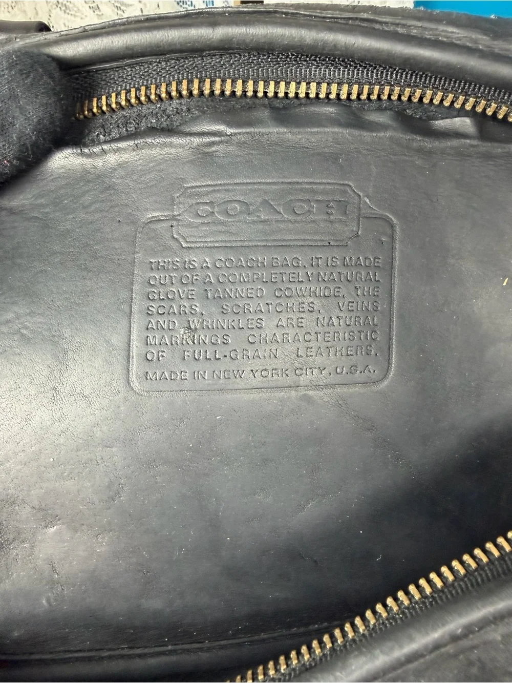 Coach VTG Bonnie Cashin Era Slim Compact Satchel 8.5 in H x 12.5 in L